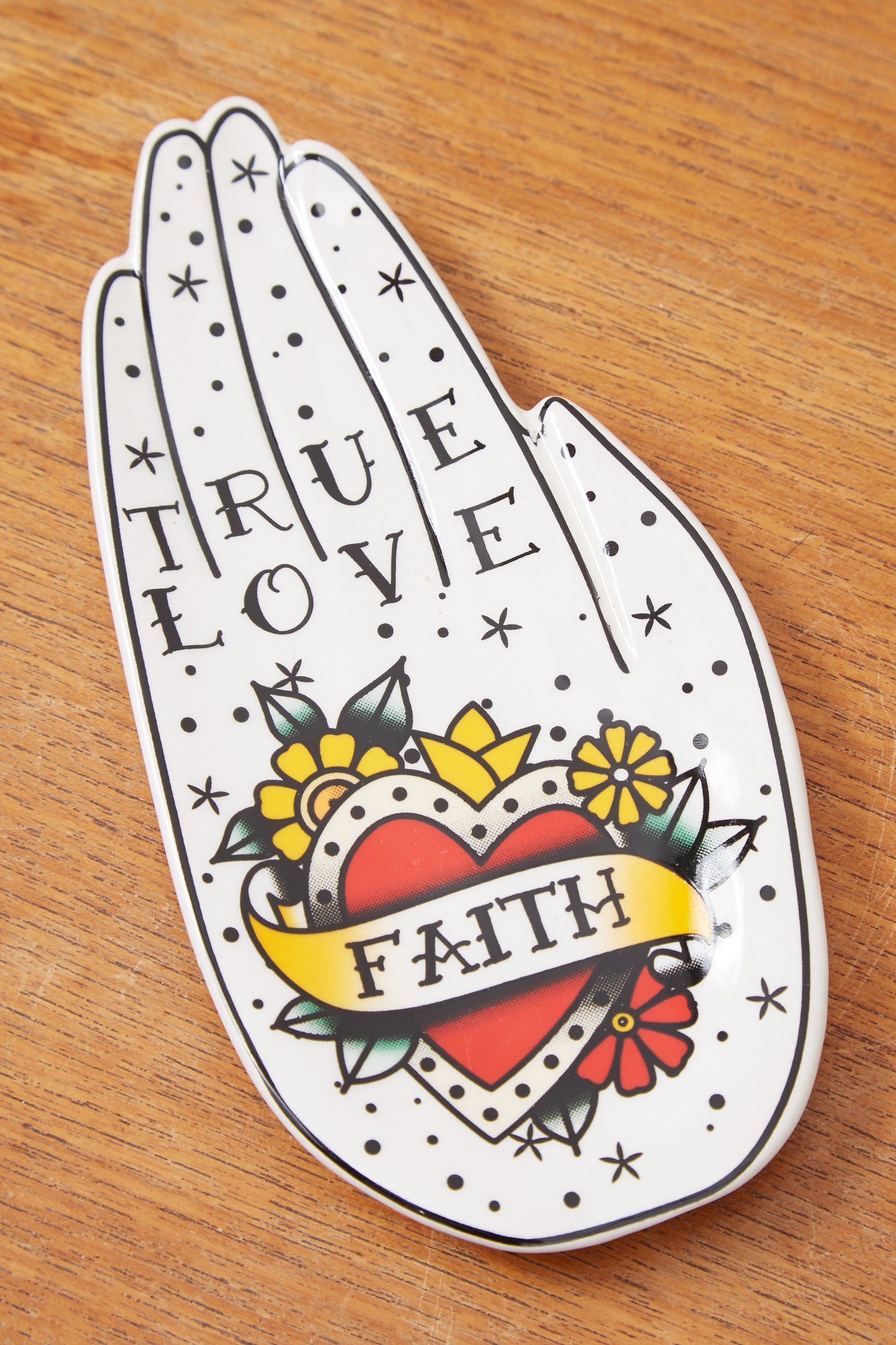 Palmistry Trinket Tray True Love - Back