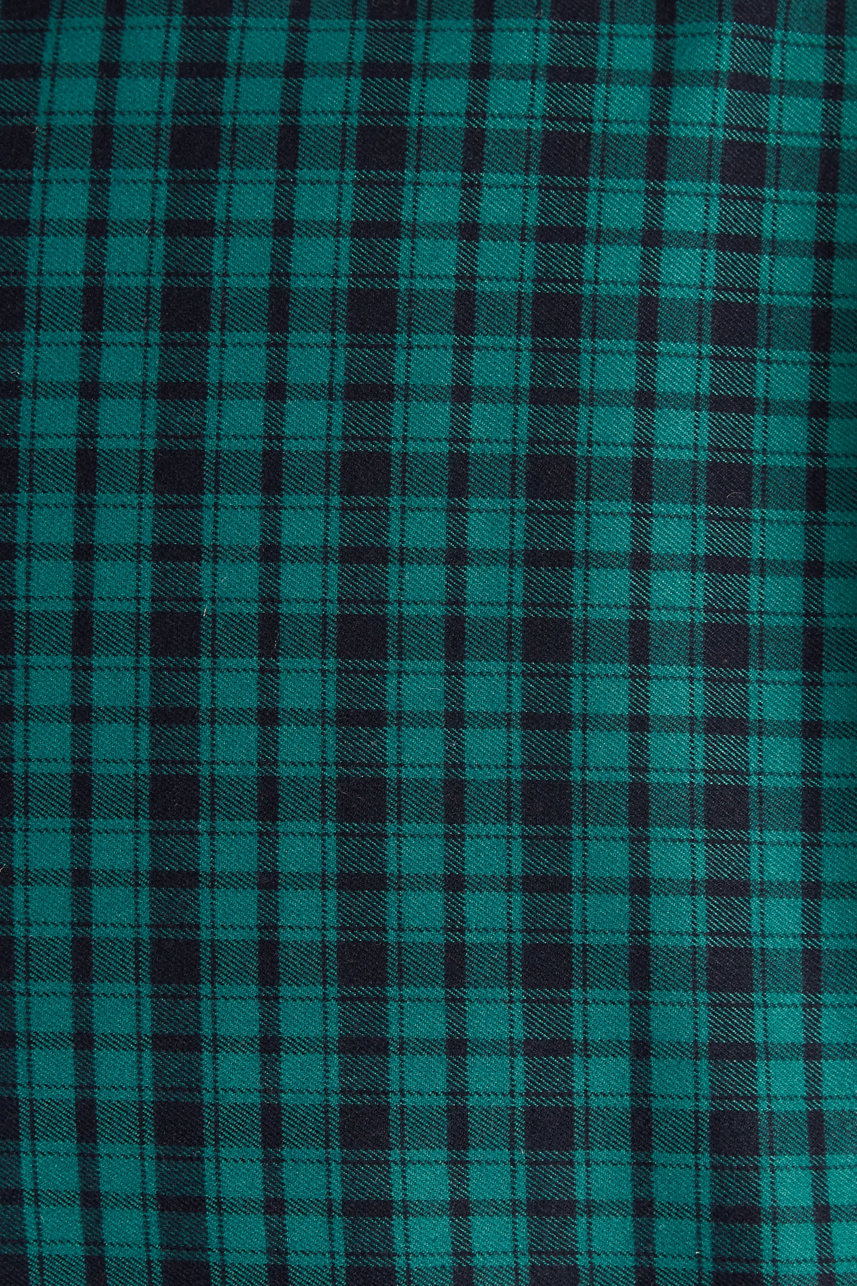 Louche Peppi Winter Gingham Midi Dress Green
