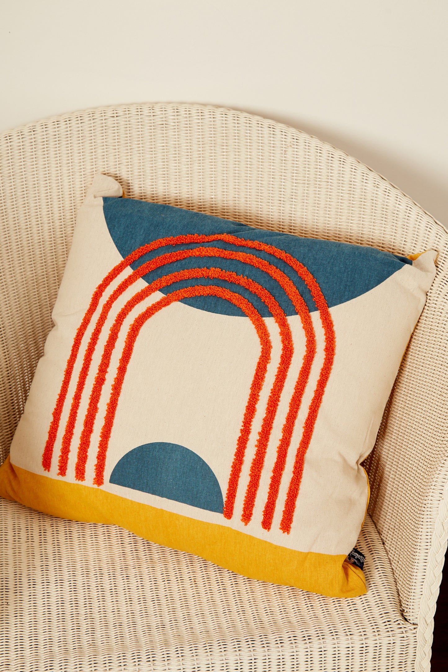 Pop Art Tufted Cushion