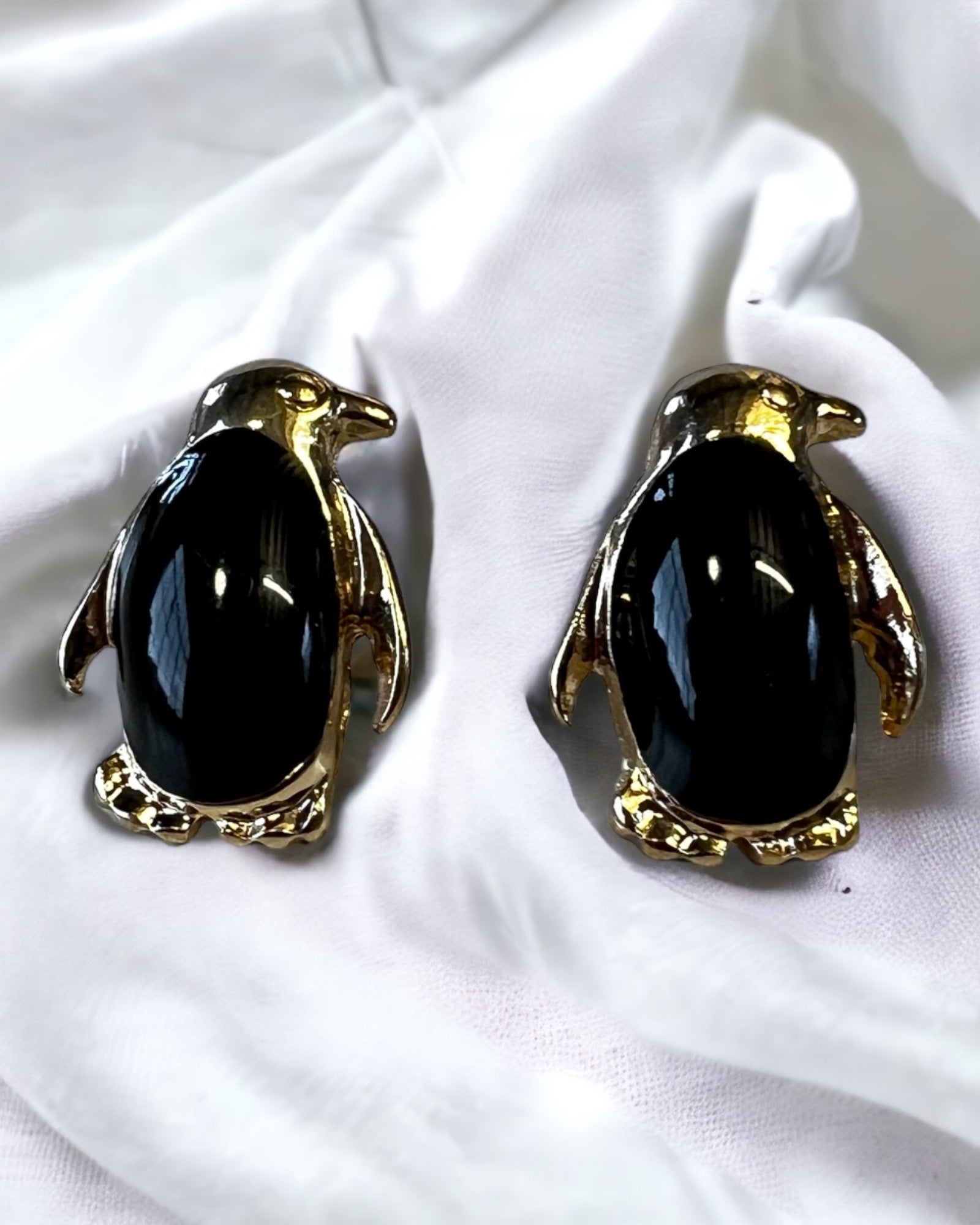 Penguin Stud Earrings