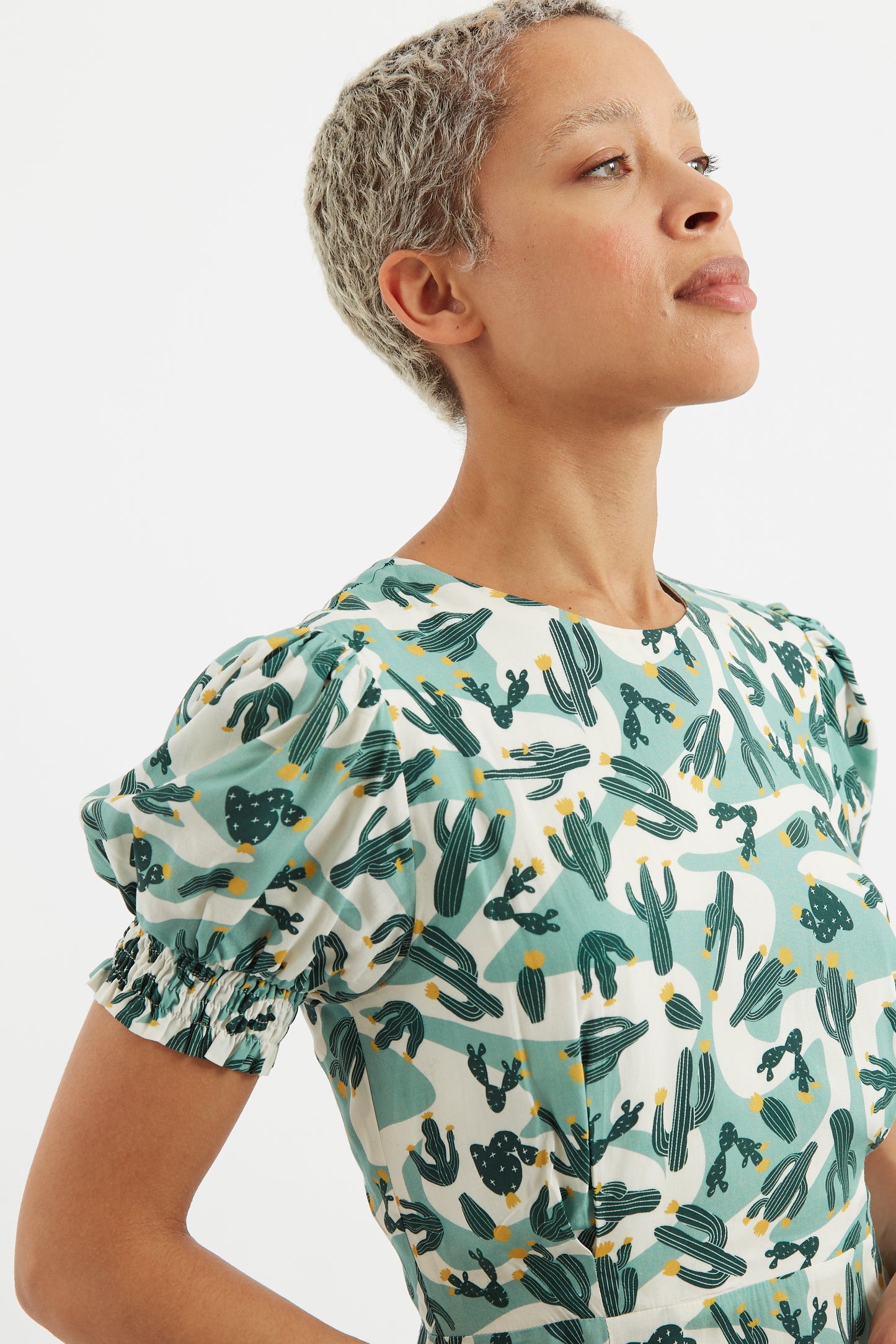 Romola Arizona Laced Back Midi Dress