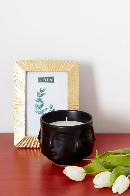 Relief Face Black Orchid Scented Candle