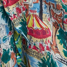 Louche Kiyo Riviera Midi Skirt