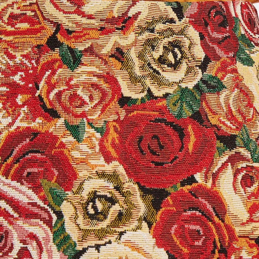 Louche Dryden Roses Tapestry Coat - Fabric & Print Detail