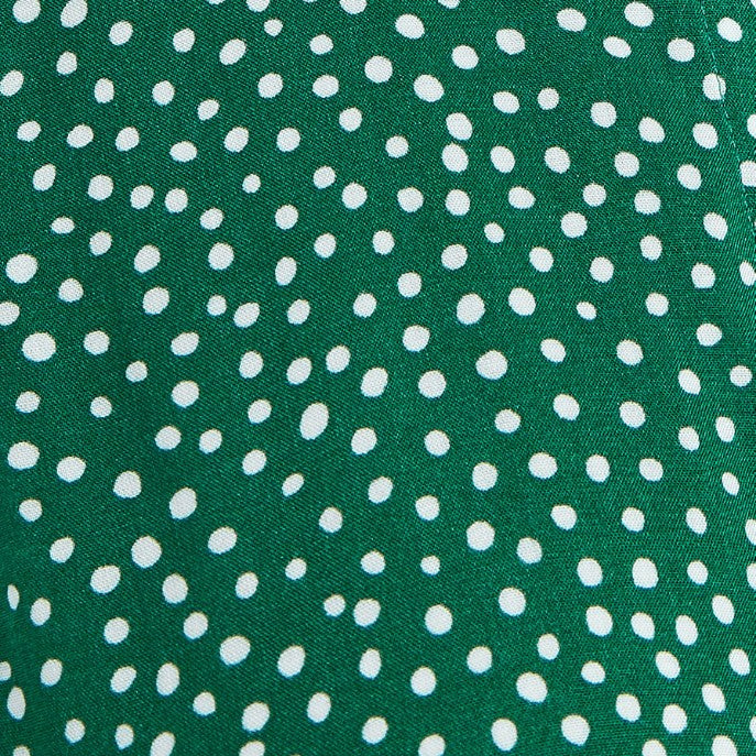 Louche Barclay Scatter Dot Print Short Sleeve Shirt - Fabric & Print Detail
