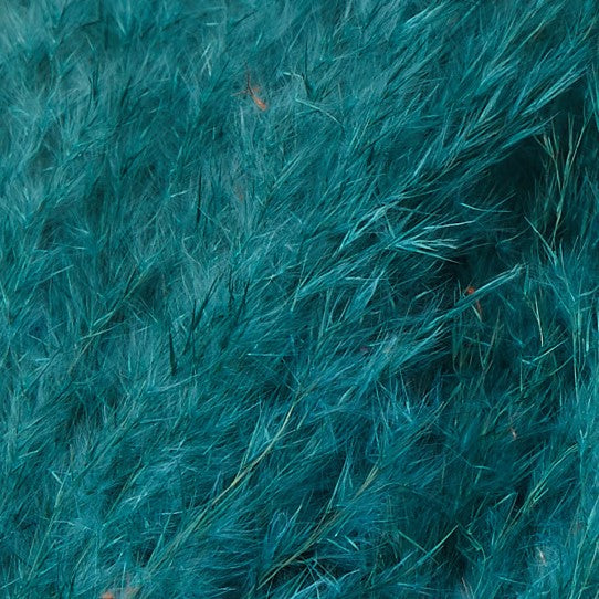 3 Stems of Sea Green Pampas Grass - Fabric & Print Detail