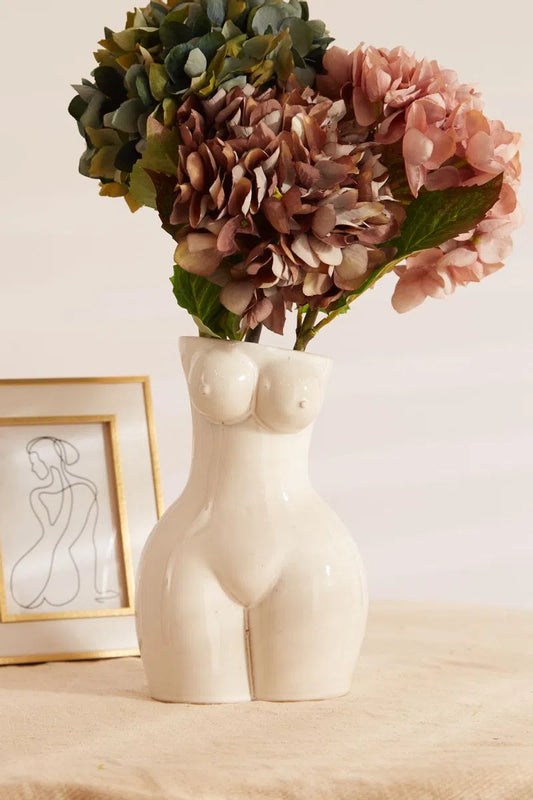 Small Voluptuous Female Body Vase