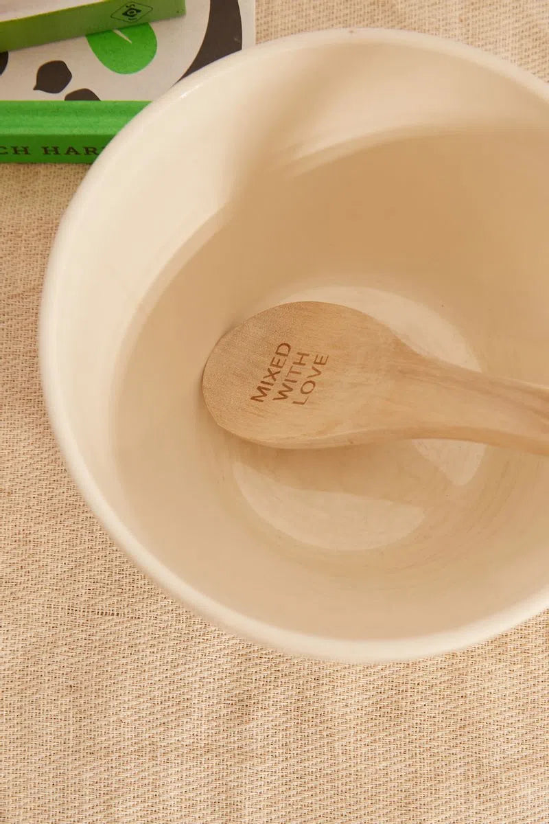 Mixed With Love Wooden Spoon - Styled