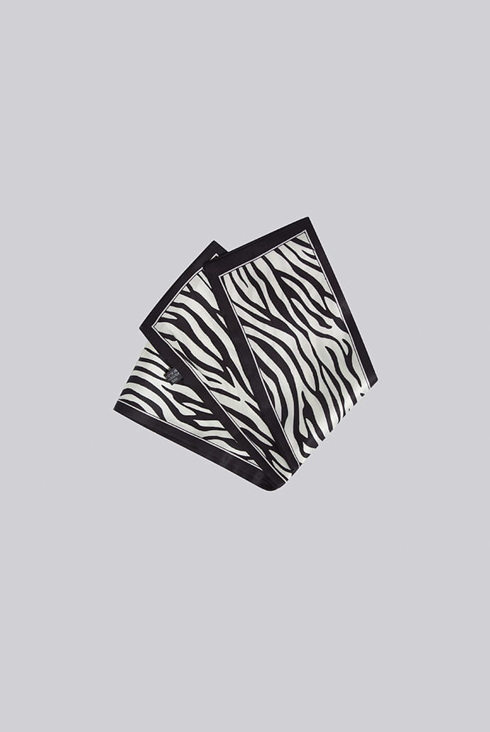 Louche Santana Animal Print Scarf - Styled