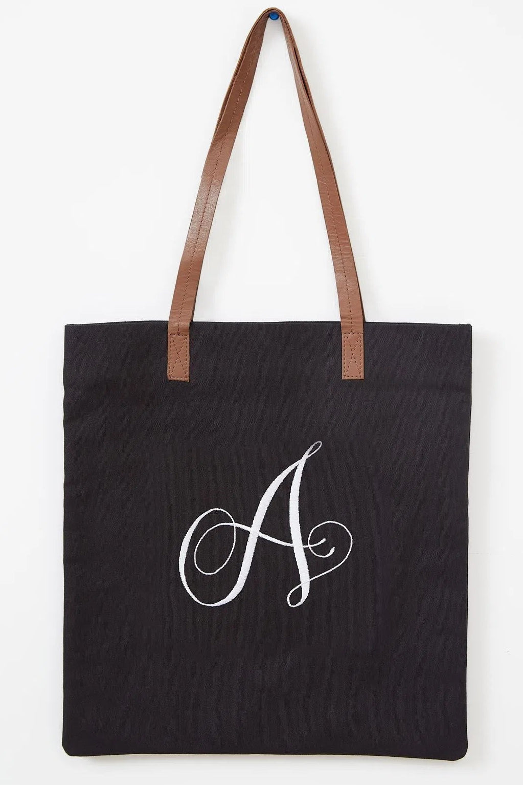 Cara Letter Canvas Tote Bag