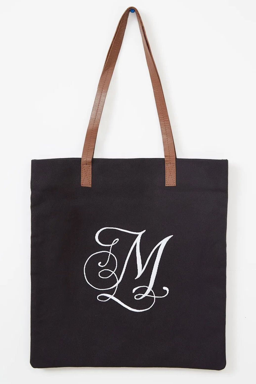 Cara Letter Canvas Tote Bag