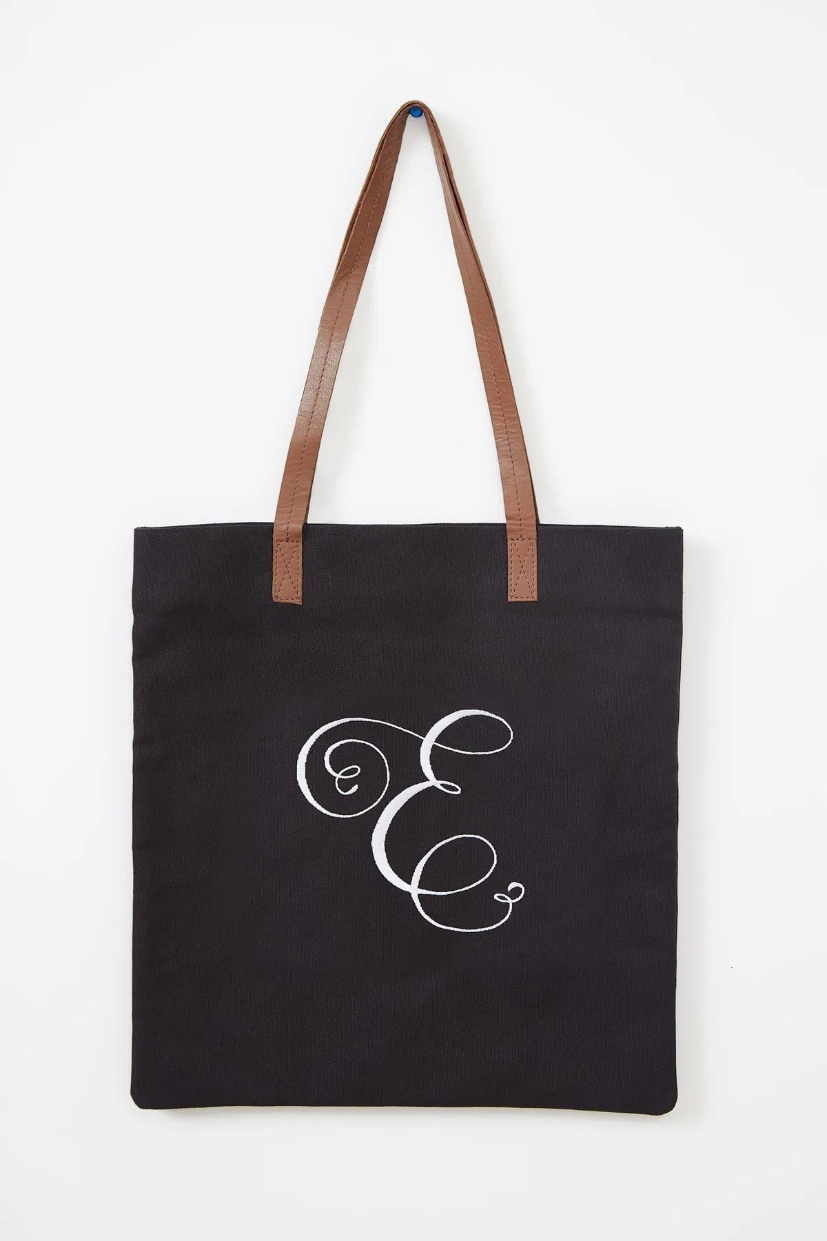 Cara Letter Canvas Tote Bag