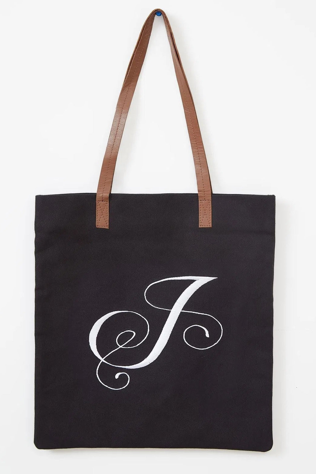 Cara Letter Canvas Tote Bag