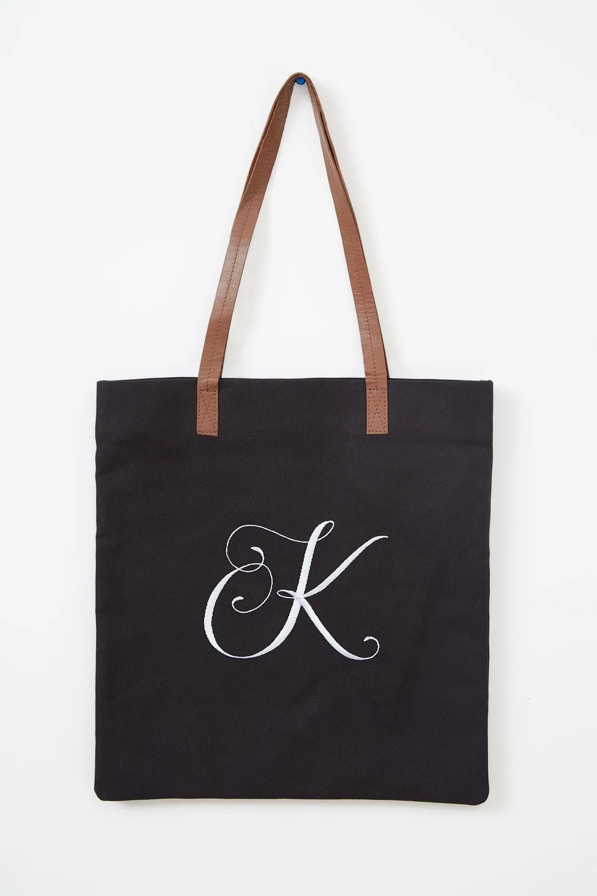 Cara Letter Canvas Tote Bag