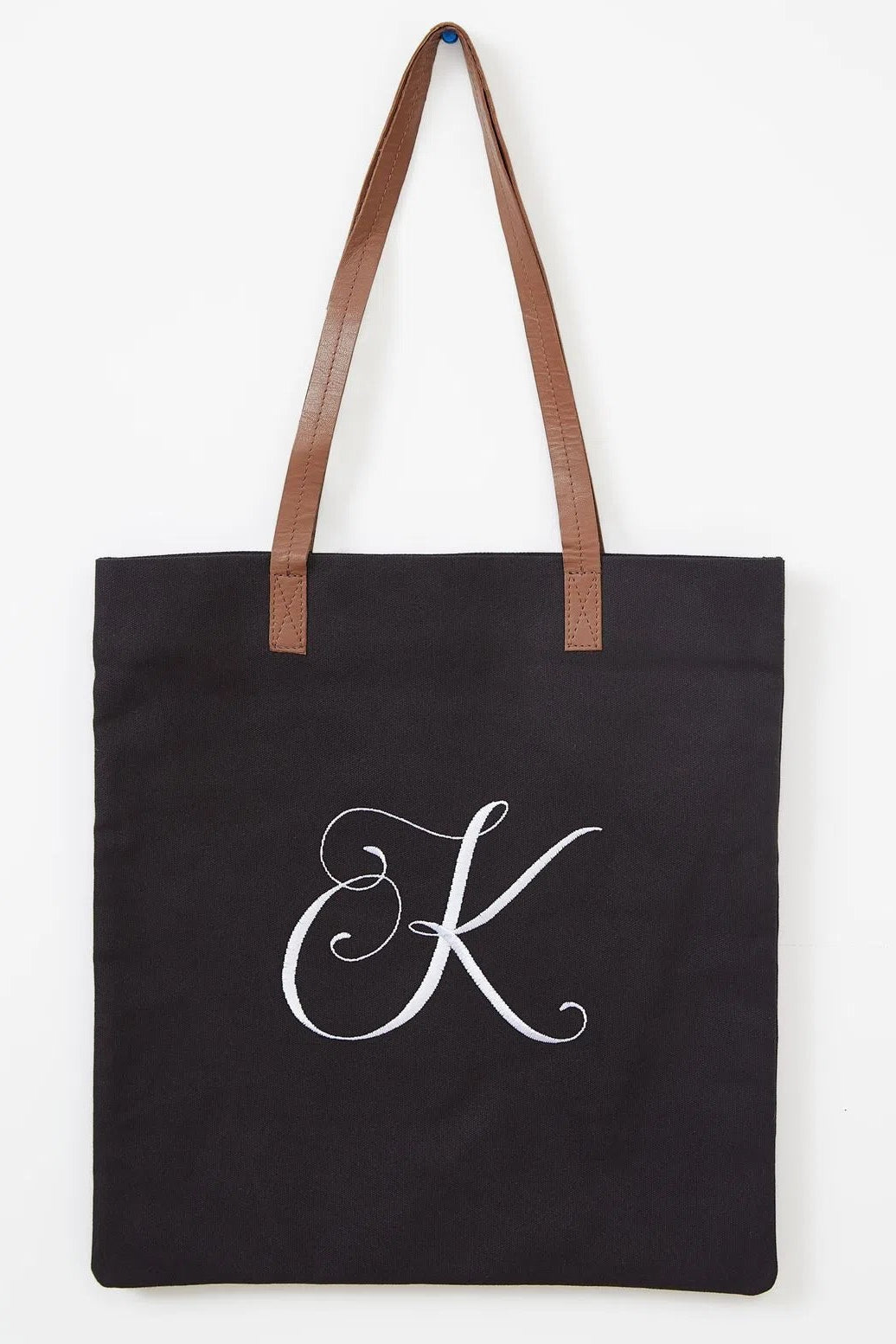 Cara Letter Canvas Tote Bag