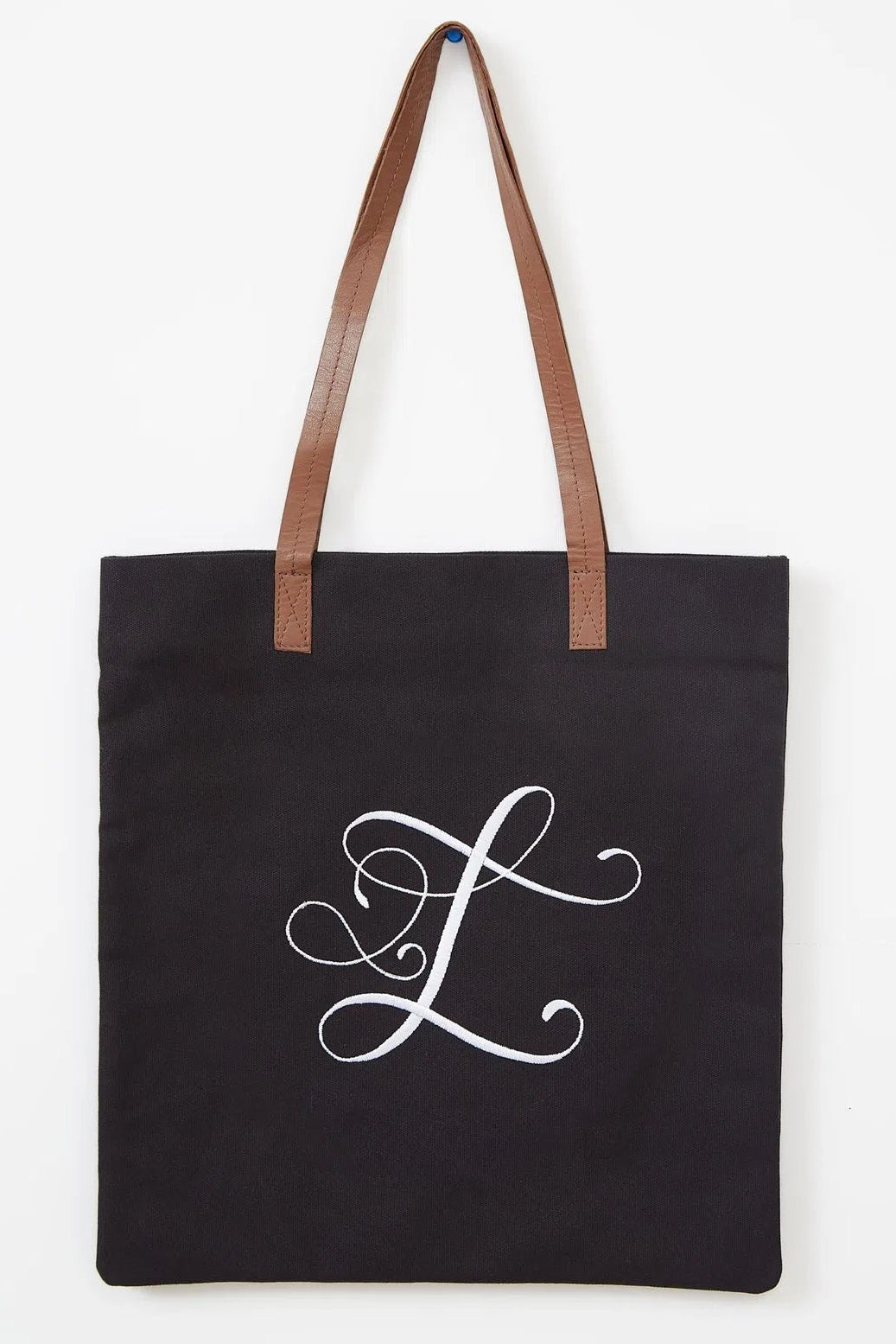 Cara Letter Canvas Tote Bag