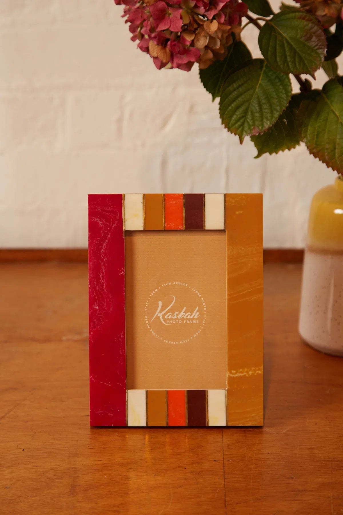 Resin Inlay Vertical Design Photo Frame