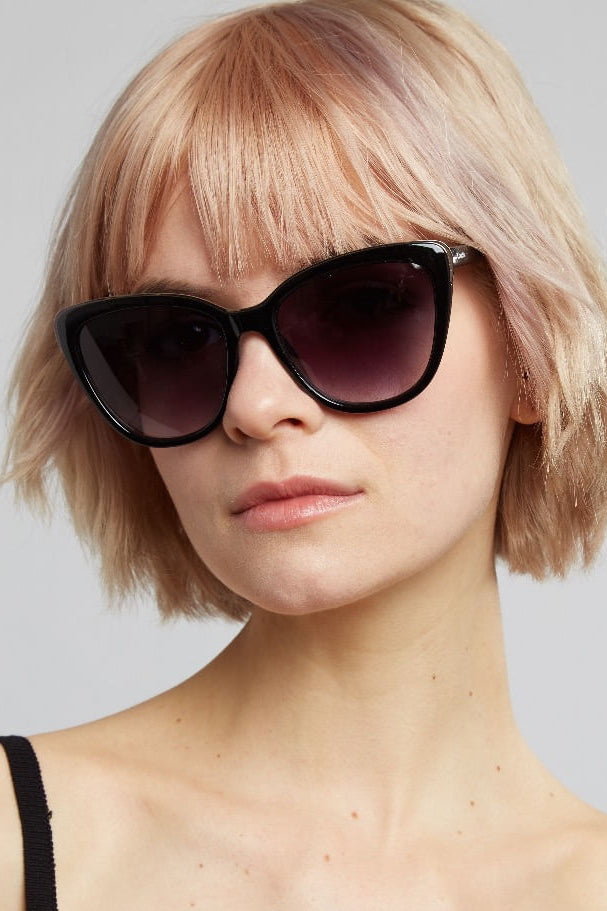 Gail Cat Eye Detail Sunglasses