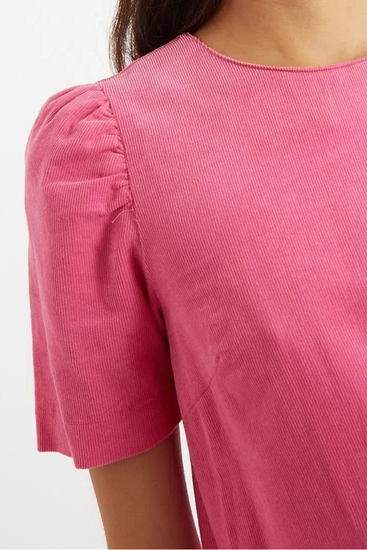 Galen Baby cord Mini Dress