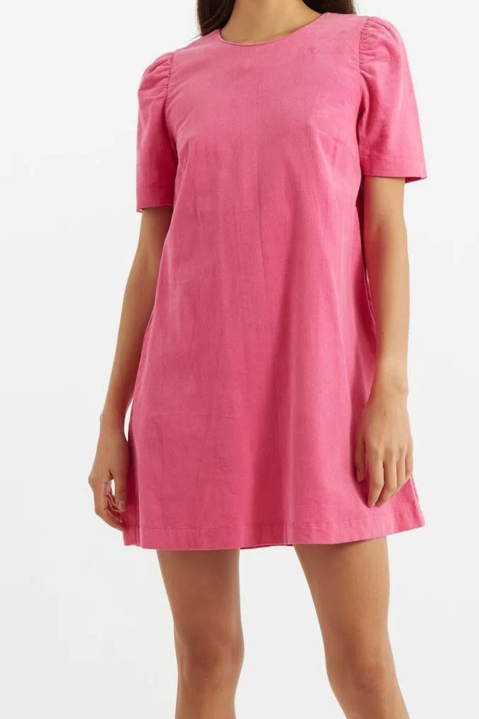 Galen Baby cord Mini Dress