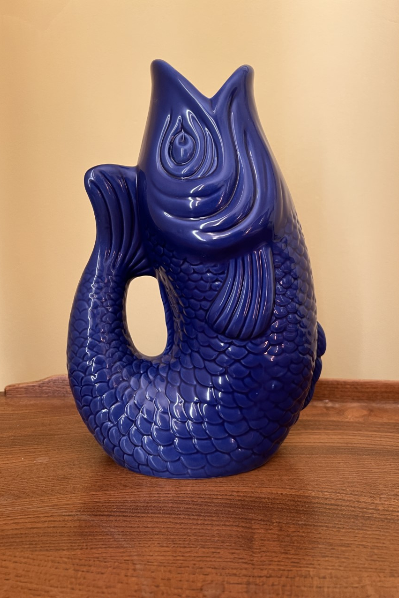 Koi fish vase