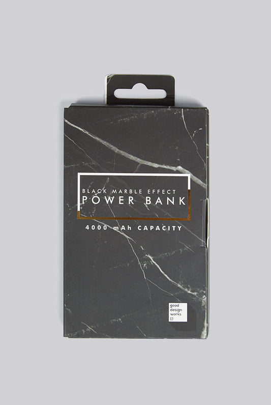 Marble Power Bank - Black