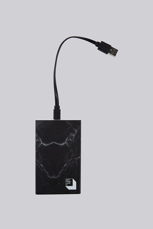 Marble Power Bank - Black