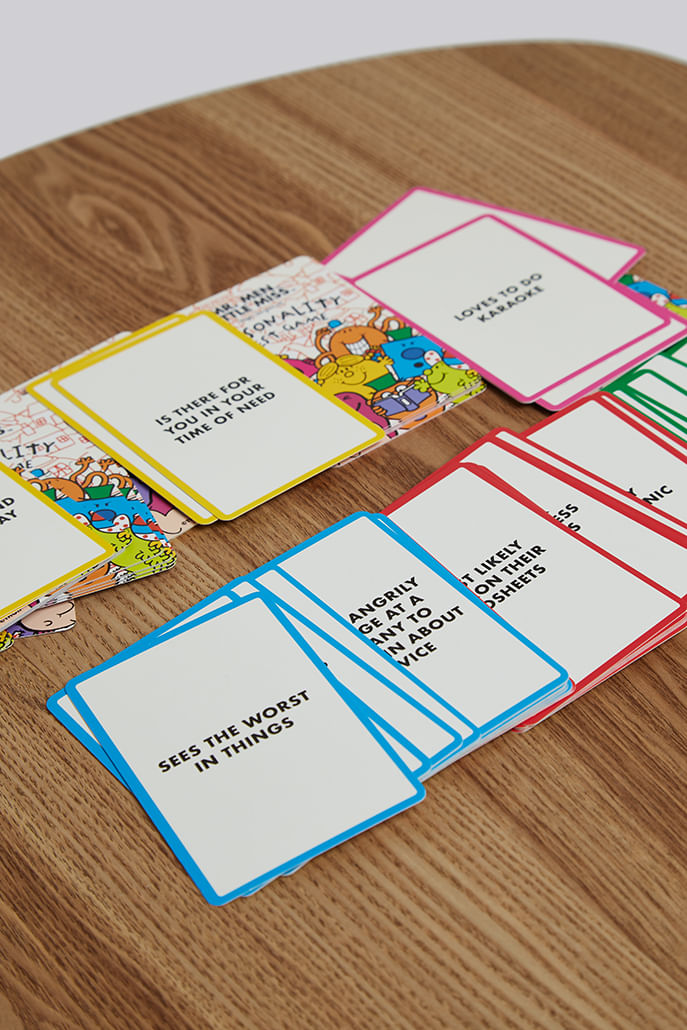 Mr Men And Little Miss Personality Test Game - Back