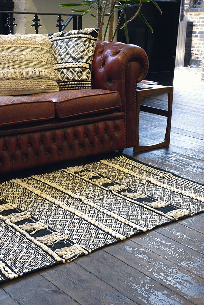 Berber Style Rug - Styled