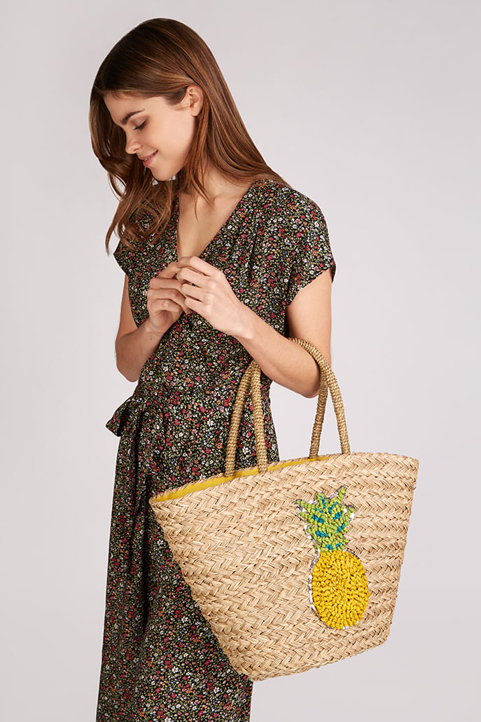 Tilde Straw Bag Pineapple